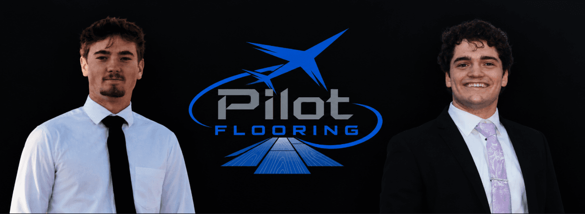 Avery Hammon and James Timpson, the brothers who run Pilot Flooring